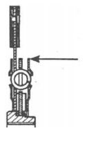 Volvo 440 - 460 - 480 RTA. Déport " a " à placer côté boite de vitesses