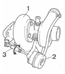 Volvo 440 - 460 - 480 RTA. Réglage de la pression de suralimentation