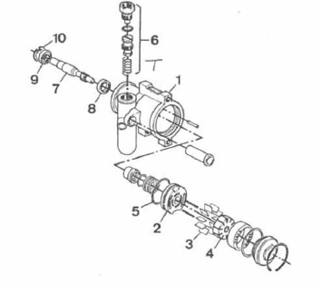 Volvo 440 - 460 - 480 RTA. Pompe d'assistance