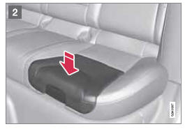  Volvo V60 - Abaissement du coussin rehausseur 2 niveaux