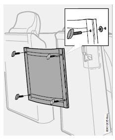 Protection antiglissement amovible avec poches (xc70 - accessoire)