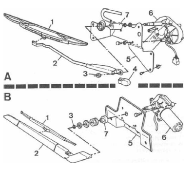 Essuie-glace arriere