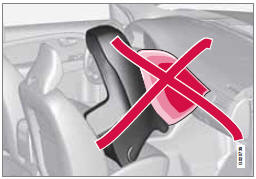 Les sièges enfant et les coussins gonflables ne sont pas compatibles.