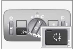 Bouton pour le feu antibrouillard arrière