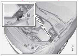 Le lave-glace et le lave-phares ont un réservoir